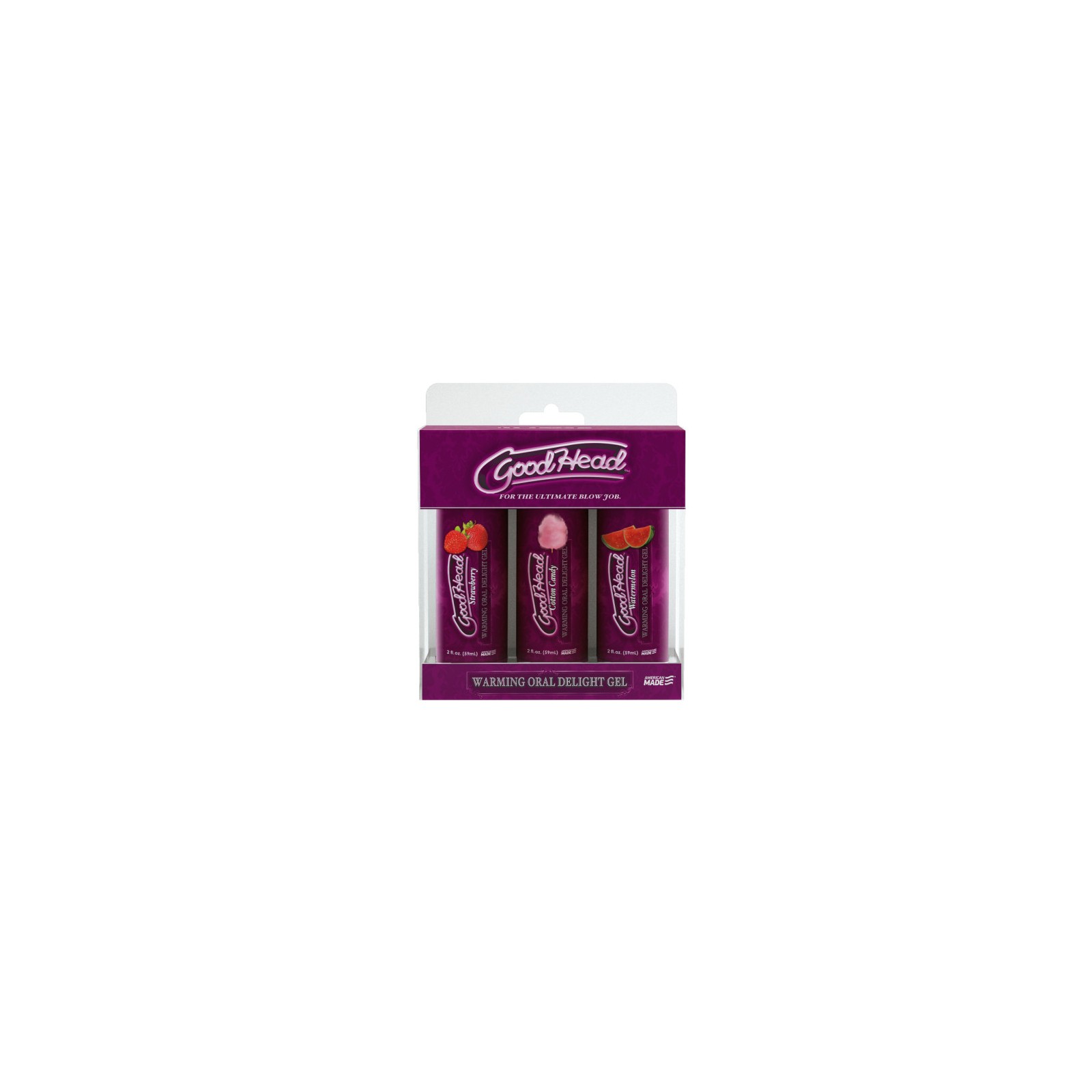 GoodHead Gel Calentador Head 3 pack 2 oz.