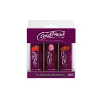 GoodHead Gel Calentador Head 3 pack 2 oz.