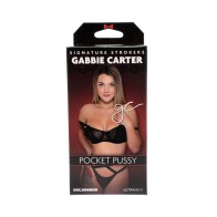 Signature Stroker Gabbie Carter Pocket Pussy Vanilla