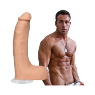 Signature Cocks Chad White 8.5 Inch ULTRASKYN Cock for Lifelike Pleasure