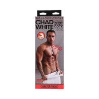 Signature Cocks Chad White Pene ULTRASKYN de 8.5 Pulgadas para Placer Realista