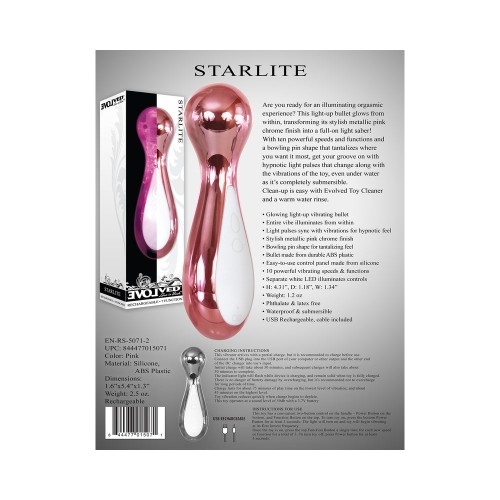 Evolved Starlite Light-Up Mini Vibrator