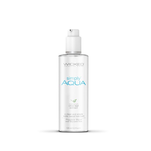 Lubricante a Base de Agua Wicked Simply Aqua