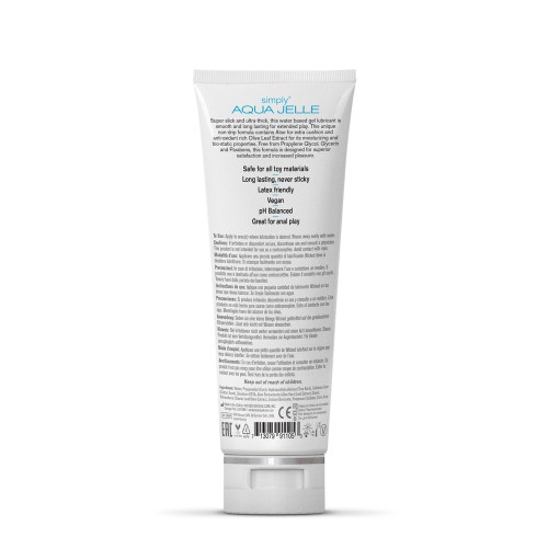 Wicked Simply Aqua Jelle - Lubricante a Base de Agua 4 oz