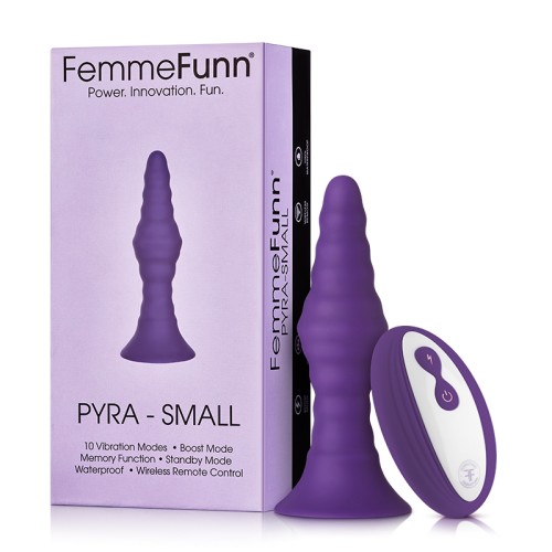 FemmeFunn Small Vibrating Anal Plug Purple