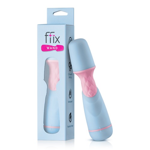 FemmeFunn FFIX Waterproof Adjustable Wand Vibrator Blue