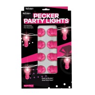 Light Up Pink Pecker Party String Lights