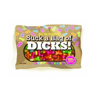 Caramelos Suck A Bag Of Dicks - Favor de Fiesta Divertido