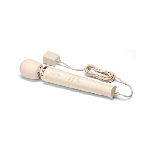 Le Wand Plug-In Vibrating Massager Cream