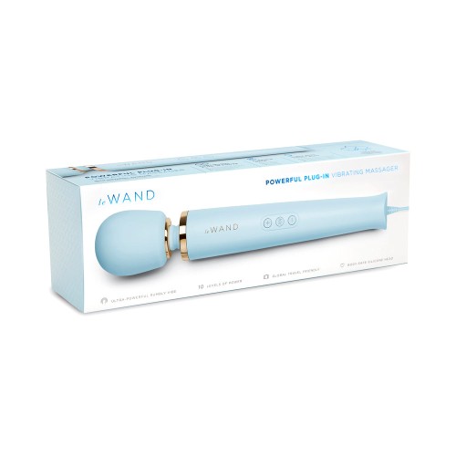 Le Wand Plug-In Vibrating Massager for Endless Pleasure