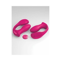 Pipedream Doble Éxtasis Vibrador Estimulación Dual Rojo