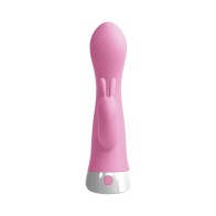 Vibrador Rabbit Wall Banger 3Some con Ventosa Rosa