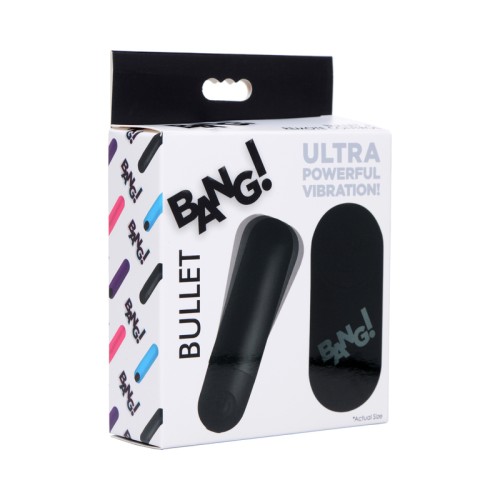 BANG! Bullet Vibrador con Control Remoto