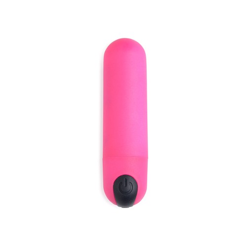 BANG! Vibrating Bullet with Remote Control Pink