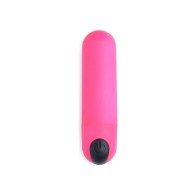 BANG! Vibrating Bullet with Remote Control Pink