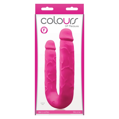 Colours DP Pleasure Dual Ended Dildo - Pink