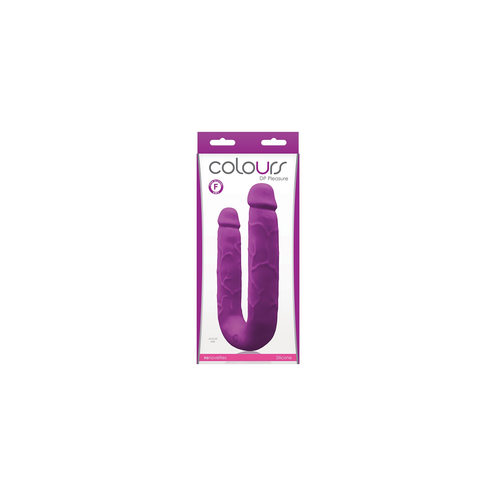 Dual-Ended Pleasure Dildo in Purple