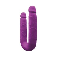 Dual-Ended Pleasure Dildo in Purple