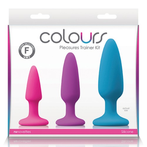 Kit de Entrenamiento Colours Pleasures - Entrenamiento Anal Gradual