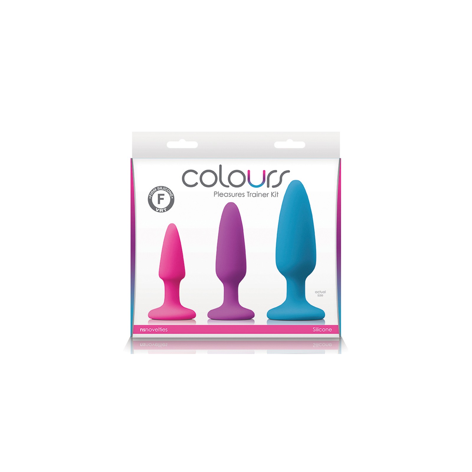 Kit de Entrenamiento Colours Pleasures - Entrenamiento Anal Gradual