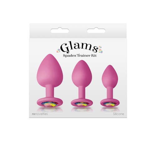 Glams Spades Trainer Kit - Pink