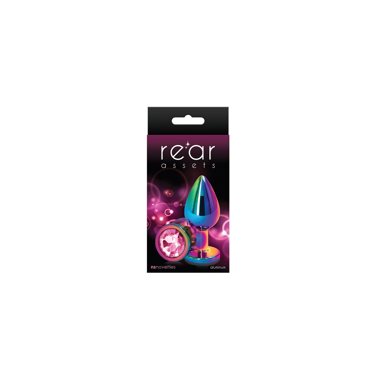 Rear Assets Metal Anal Plug Medium - Colorful Pleasure