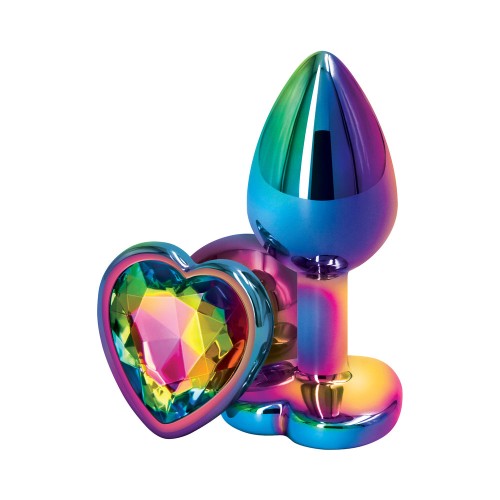 Rear Assets Heart-Shaped Metal Plug Small