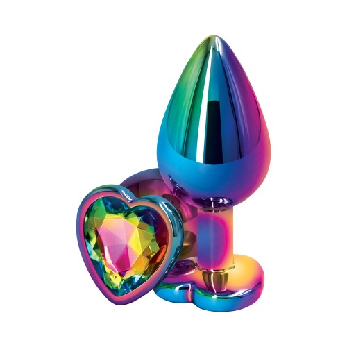 Rear Assets Medium Metal Heart Plug