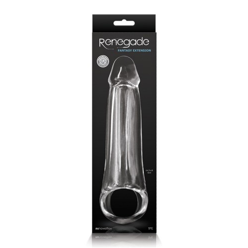 Large Renegade Penis Extension for Enhanced Stimulation