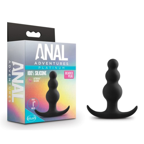 Plug de Silicona Beaded de Anal Adventures