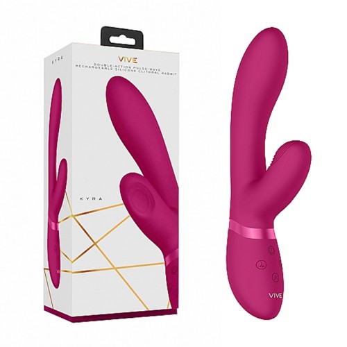 Vibrador Conejito Recargable VIVE KYRA Rosa