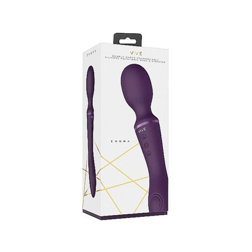 Vibrador Dual Recargable VIVE ENORA