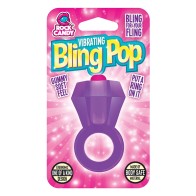 Anillo Bling Pop - Púrpura