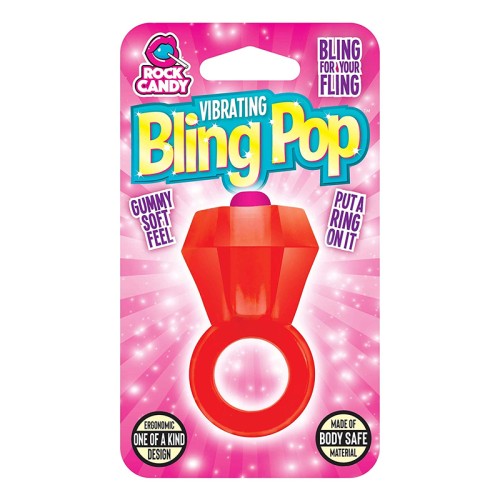 Bling Pop Ring Red for Shared Pleasure