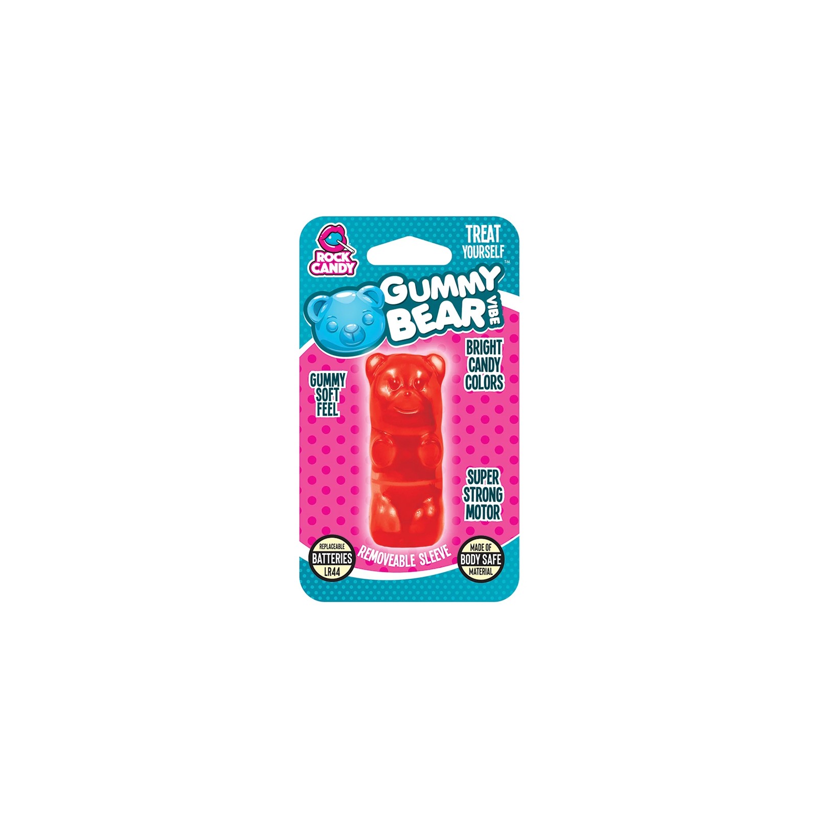 Vibrador Gummy Bear - Estimulación Clitoriana Dulce y Poderosa