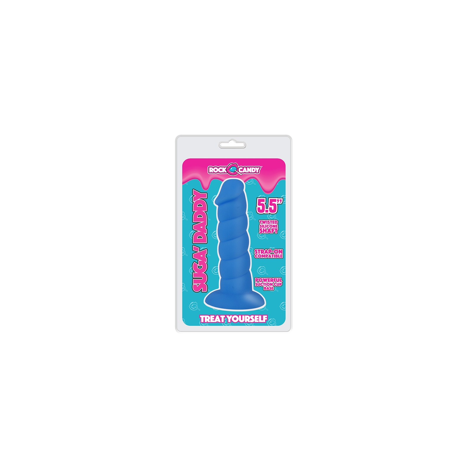 SUGA-DADDY 5.5 Inch Blue - Premium Silicone Toy