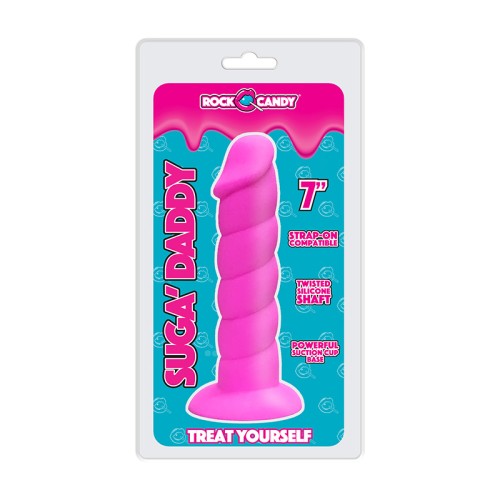 Suga-Daddy 7in Pink Dildo