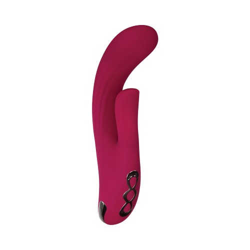 Evolved Red Dream Rechargeable Dual Stimulator