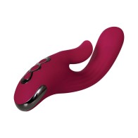 Evolved Red Dream Rechargeable Dual Stimulator