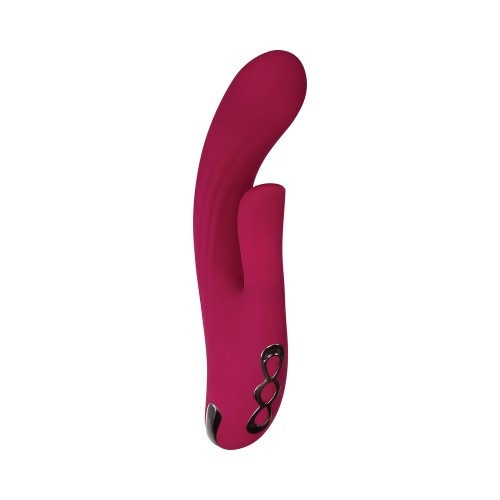 Evolved Red Dream Rechargeable Dual Stimulator