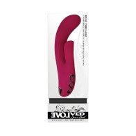 Evolved Red Dream Rechargeable Dual Stimulator