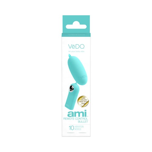 Vedo Ami Remote Control Bullet Turquoise