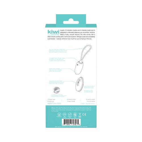 Vibrador Vedo Kiwi para Placer Intenso