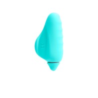 Vedo Vivi Rechargeable Finger Vibe Tease Me Turquoise - Elevate Your Pleasure