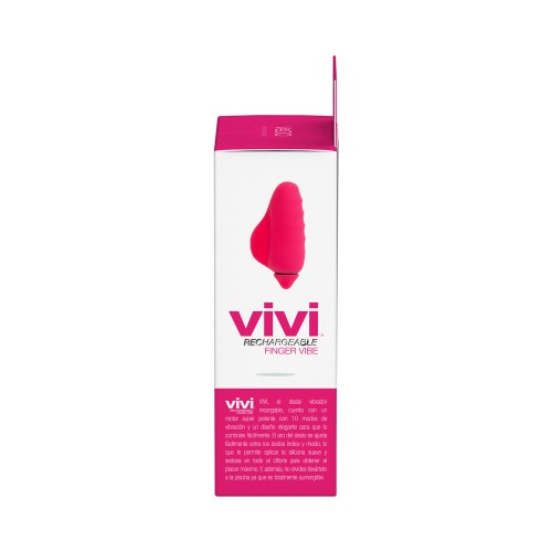 Vedo Vivi Vibrador de Dedo Rosa Chic