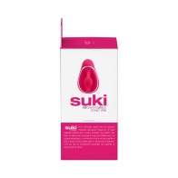 Vibrador Suki Sonic Succión Rosa - Dispositivo de Placer Recargable