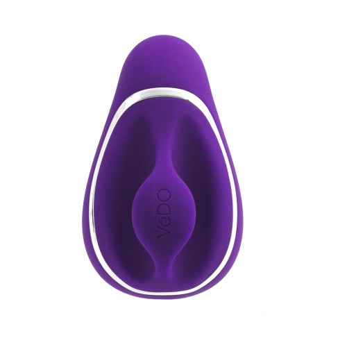 Vibrador Recargable de Succión Sónica Vedo Suki Púrpura Profundo