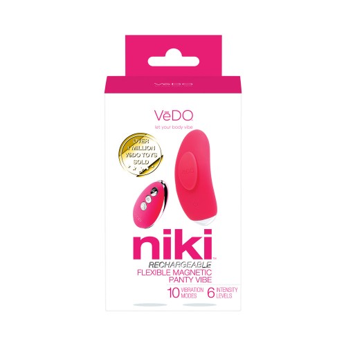 VeDo Niki Rechargeable Panty Vibe - Pink