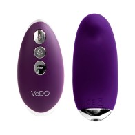 VeDO Niki Vibrador de Panty Recargable Morado Profundo - Placer Discreto