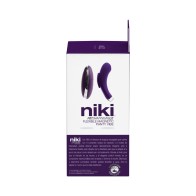 VeDO Niki Vibrador de Panty Recargable Morado Profundo - Placer Discreto